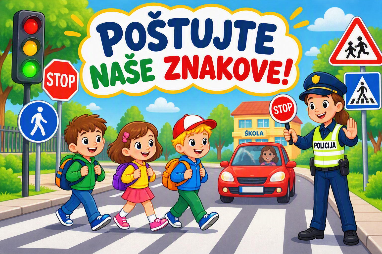 postujte znakove